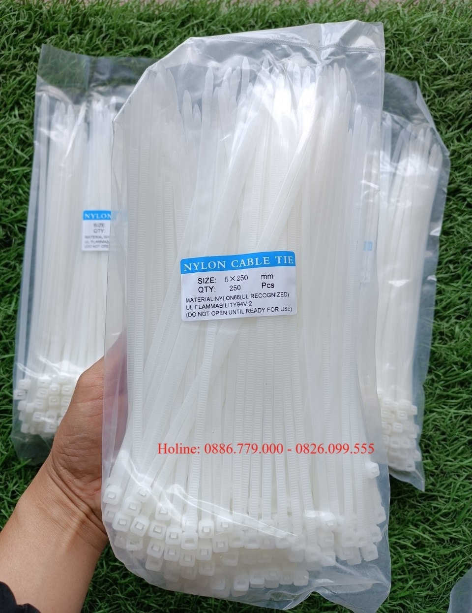 Địa chỉ bán Dây rút nhựa 250mm (Lạt nhựa, Dây thít nhựa) loại chất ...
