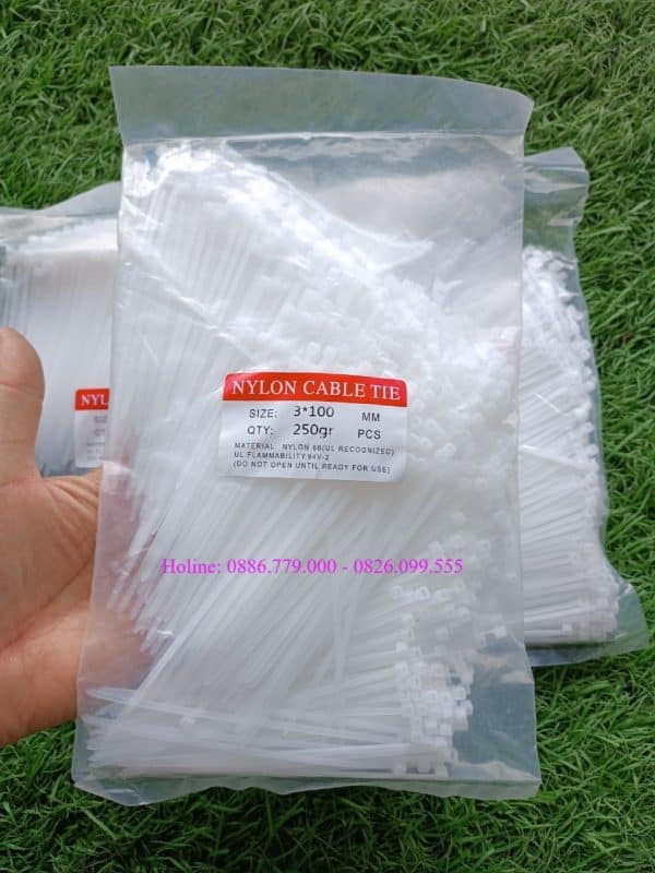 Tổng kho bán dây rút nhựa 100mm*3mm và Dây rút nhựa 100mm*4mm giá bán ...