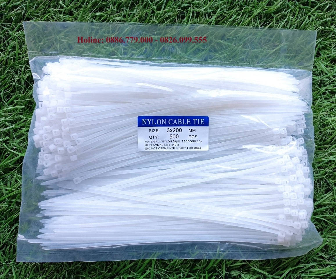 Tổng kho bán dây rút nhựa 100mm*3mm và Dây rút nhựa 100mm*4mm giá bán ...