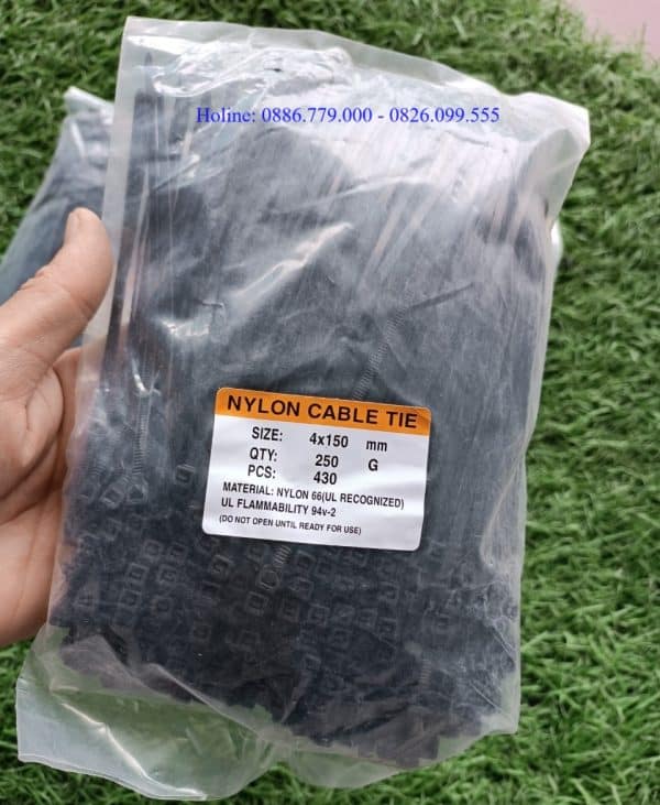 Tổng kho bán dây rút nhựa 100mm*3mm và Dây rút nhựa 100mm*4mm giá bán ...